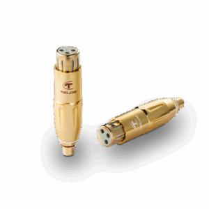 Telos Audio Design | XLR -> RCA  Adapters | Converts XLR outputs to RCA
